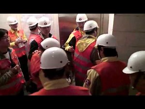 Flood gates inside the MTR cross harbour tunnels - Checkerboard Hill