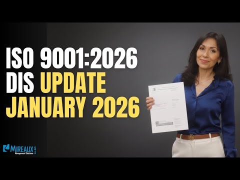 What's really happening with ISO 9001:2026 and when is it going to be released.