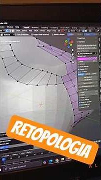 How to do retopology in Blender