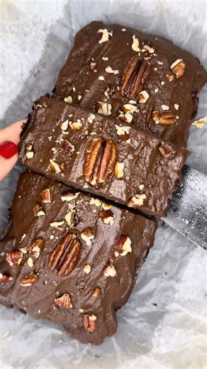 ✨ Brownie with Nuts & Orange 🍫🍊