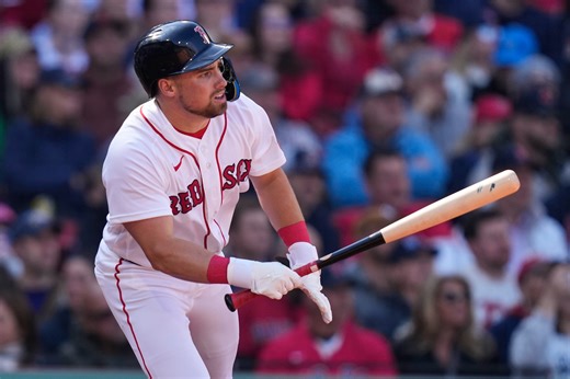Caleb Durbin gets boos, then first Red Sox hit: ‘I think people here are gonna love him’