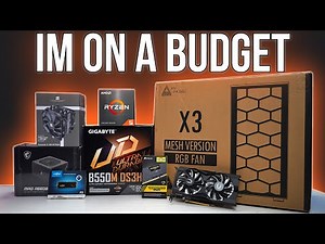 £400 BUDGET PC build 2024! Ft Montech X3 Case