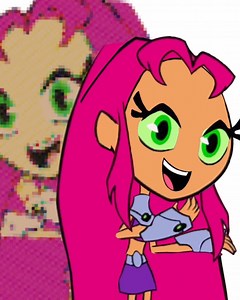 Starfire Edits from Teen Titans and Teen Titans Go