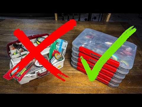 How I Organize ALL My Fishing Tackle (Full Garage Tour!)