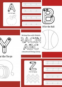 Alphabet Tracing Cards: ABC Letter Formation Practice (PDF) - Etsy