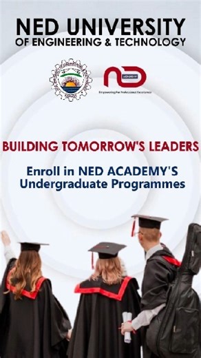 Unlock the Doors to your future with an undergraduate diploma from NED Academy. Start your journey to greatness today! Enroll Now! https://pgadmissions.neduet.edu.pk/ccee/UGD.jsp #diploma #undergraduate #education #technology #ned #reels #instareels #instalike #instadaily #instagood | NED Academy, NED University of Engineering & Technology, Karachi