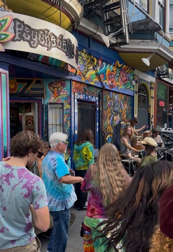 Spontaneous Street Dancing in Haight-Ashbury