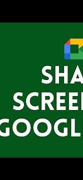 How To Share Screen On Google Meet (Full Tutorial)