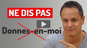 L'ordre des pronoms en français
