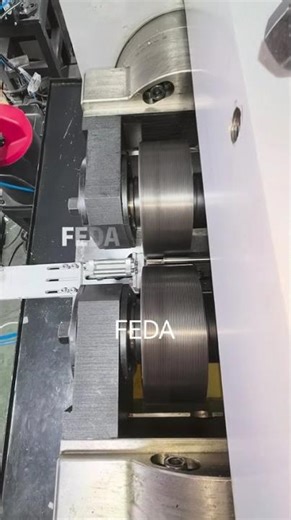 FEDA Hydraulic Thread Rolling Machine FD-15T | Efficient Production Tool for Auto Ball Joint Bolts!