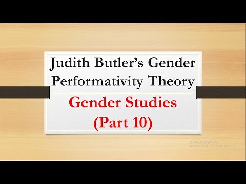 Judith Butler's Gender Performativity Theory |Gender Studies Part 10|