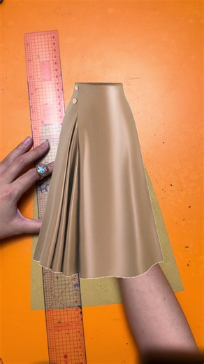 Two-Panel Skirt Pattern Drafting Tutorial for Beginners