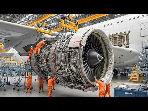 How The ENGINE Of A World’s FASTEST Passenger Jet Is Made