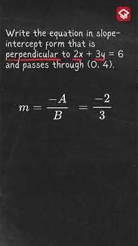 How to Build a Line Equation #ged #maths #quiz #exam #examprep #gedprepaitutor