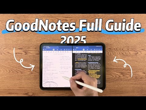 Boost Your iPad Note-Taking in 20 Minutes! Master GoodNotes Fast