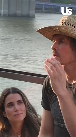 532K views · 8.2K reactions | Nikki Reed cannot take her eyes off Ian Somerhalder as he passionately talks about his bourbon brand, Brother’s Bond Bourbon. | Us Weekly | Facebook