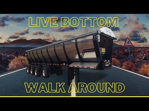 Live Bottom Trailer Walkaround