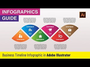 How to Make Business Timeline Infographic Design in Adobe Illustrator ‪@InfographicsGuide‬