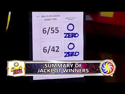 [LIVE] PCSO 9:00 PM Lotto Draw - March 18, 2023