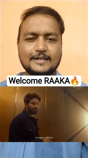 Raaka Movie First Look | Allu Arjun Upcoming Movie #raaka #alluarjun #tollywood