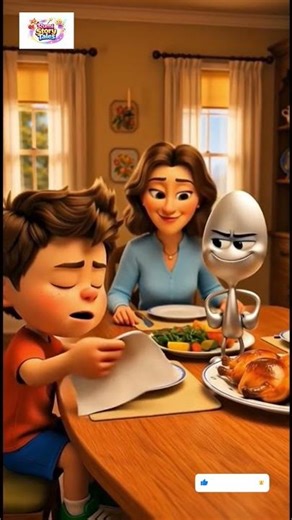 Kids Table Manners Story | Learn Respect at Dinner!”#rumistorytales