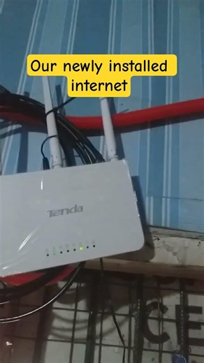 TENDA INTERNET ROUTER #tenda #net #wifi #72mbps #svo2.190