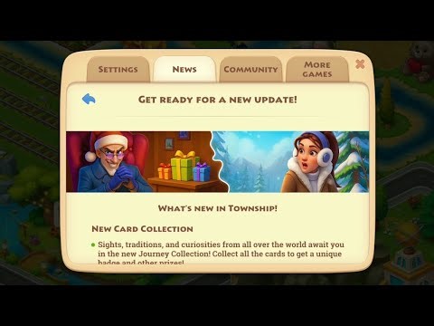 TOWNSHIP New update here 🥳 ! New Community building 🏫 ! New adventure event and new Gold Pass