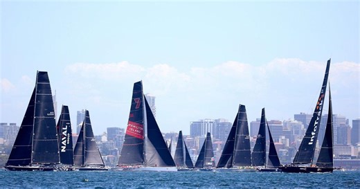 Sydney to Hobart favorite Master Lock Comanche leads yacht race into the first night