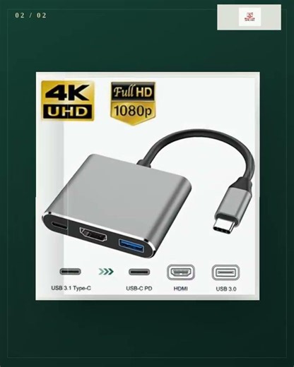 Type-C OTG HUB USB C To HDMI Adapter 4K HDMI And USB Multi Port Hub