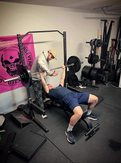 My 16 year olds first AMRAP w/200lbs Hes been lifting for just over a year now. We don’t do singles. Just a lot of base volume and the occasional AMRAP. | Range Of Strength | Facebook