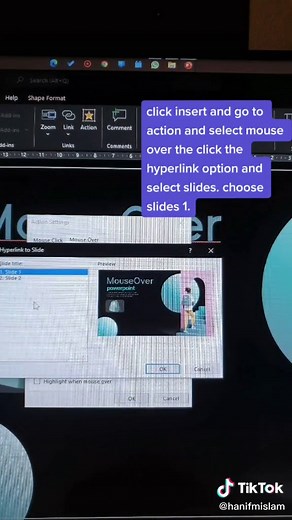 Mouseover Effect Tutorial with Microsoft PowerPoint