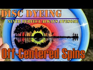 Disc Golf Dyeing Tutorial (and Giveaway) - Off-Centered Spin Dye