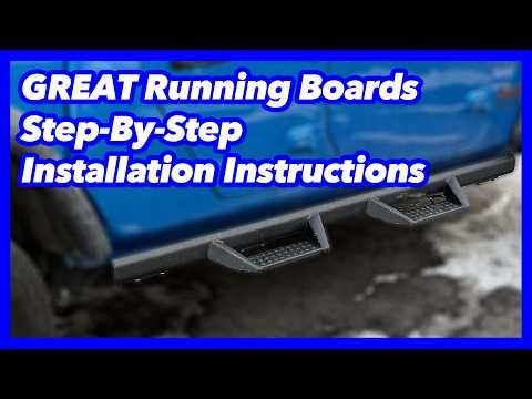 Binary Star Curve Design Running Boards for Jeep Gladiator