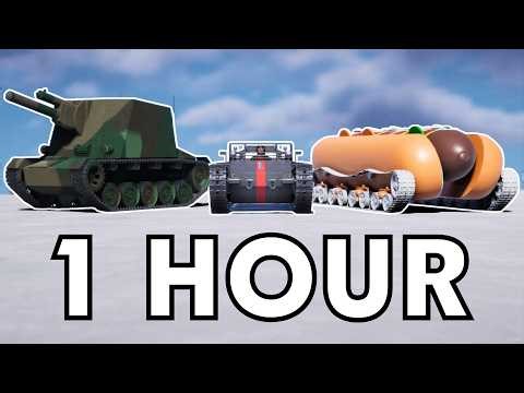 I challenged people to build a tank in 1 hour - CHAOS ensued