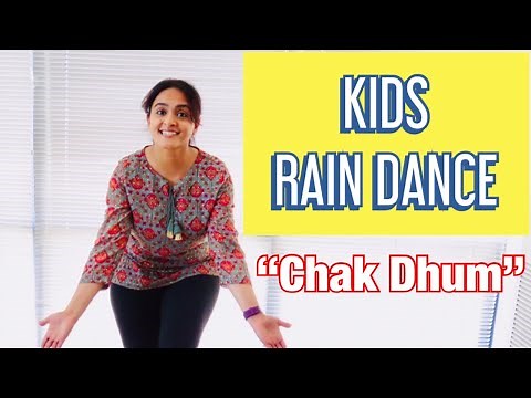 Bollywood Rain Dance Tutorial | Chak Dhum Dhum | Kids Dance
