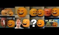 Mix of 8 videos from youtube : annoying orange screams