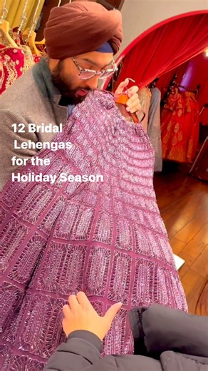 At Chandan Fashion, we believe every bride deserves her dream wedding look. This holiday season, shop with us and discover a variety of bridal lehenga designs that cater to your unique style. Get amazing deals on in-stock pieces – ‘tis the season to sparkle! To book an appointment: Send us a direct message or shoot us an email at info@chandanfashion.ca . . . . . . . . . . #bridallehanga#lehanga #bridalwear #chandanfashion #bridalgown #pakistaniwedding #weddingdress #bridalstyle #indianweddingins