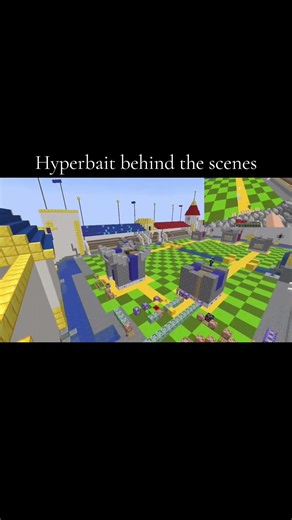 “Hyperbait in Craft Royale” behind scenes #minecraft #minecraftmeme