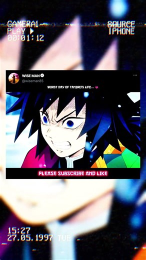 Worst Day Of Tanjiro’s Life... 💔 #shorts #anime #demonslayer #hindi #edit #song