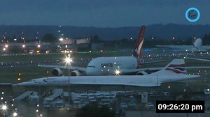 31K views · 2.6K reactions | Qantas QF2 A380 departing Heathrow Airport & returning a few hours later 14th & 15th July 2023 | Evie Aviation | Facebook