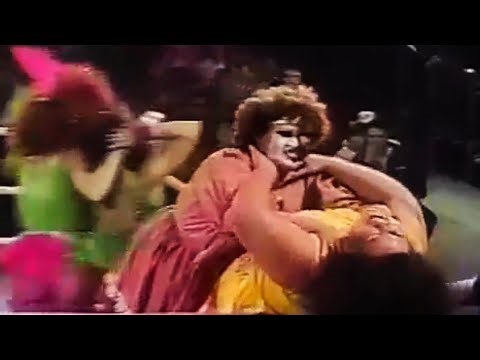 WWC WVR GLOW MOUNTAIN FIJI THE SUPER HEROES VS BIG MAMA MTV HOLLYWOOD 1989 LAS VEGAS NEVADA 4K60FPS