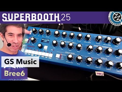 GS Music: Bree 6 Desktop Synth - Superbooth 25