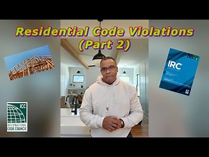 Residential Building Code Violations (Part 2)