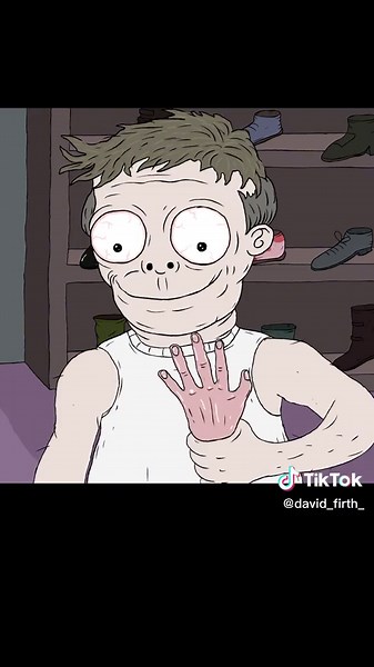 Shoe shop plastic hand #saladfingers #animation | salad fingers