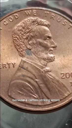 🇺🇸2001D Lincoln Penny-Error – Value 💰 Collectible#2001DPenny #LincolnPenny