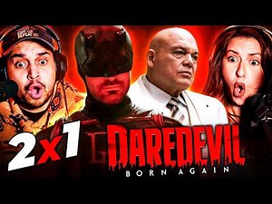 DAREDEVIL: BORN AGAIN SEASON 2 EPISODE 1 REACTION – WE'RE SO BACK! – FIRST TIME WATCHING – REVIEW