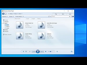 How To Import & Add Music to Windows Media Player App in Windows 10 / 11 / 8 / 7 🎶 ✅