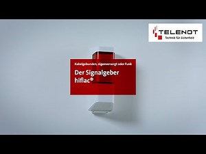 Der Signalgeber hiflac – Kabelgebunden, eigenversorgt oder Funk