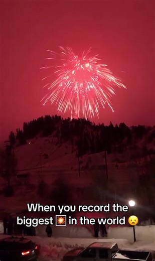 El mayor espectáculo de fuegos artificiales
