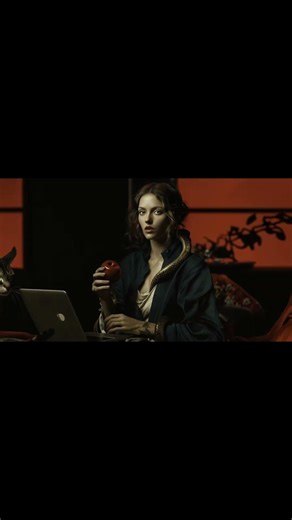 merald Eve: Apple, Serpent, Cat & Laptop Drama